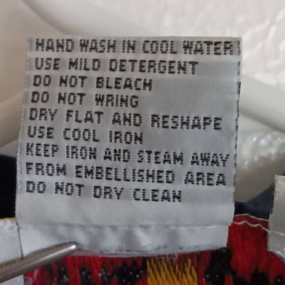 Shangrila Silks Shirt Black Long Sleeve Button Down Sequined Womans XL Vintage - Picture 10 of 13